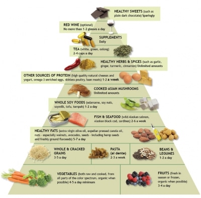 ideal food pyramid