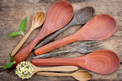 wooden cooking spoons, bpa free