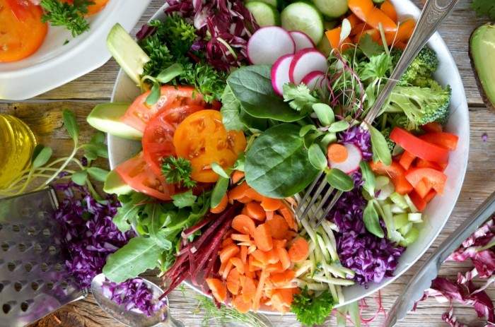 A Bowl of Vegetable Salad